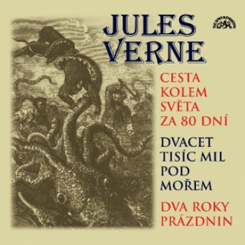 Jules Verne: Cesta kolem světa za 80 dní, Dvacet tisíc mil pod mořem, Dva roky prázdnin