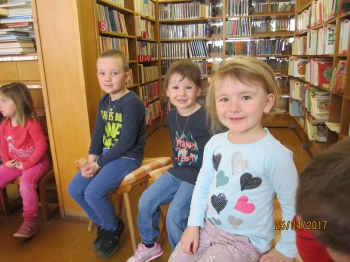 Mateřská škola Lanžhot - zapojení do projektu návštěvou knihovny 