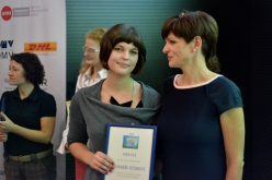 Oceněná dobrovolnice s ředitelkou Evou Katrušákovou