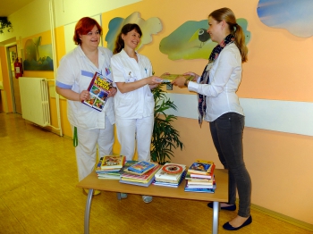2013 - Knihy pro děti do Všeobecné fakultní nemocnice v Praze 