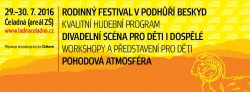 Celé Česko čte dětem na hudebním festivalu Ladná Čeladná