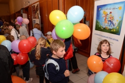 Děti si odnášely také balónky
